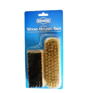 Benchmark Twin Pack Shoe Brushes photo